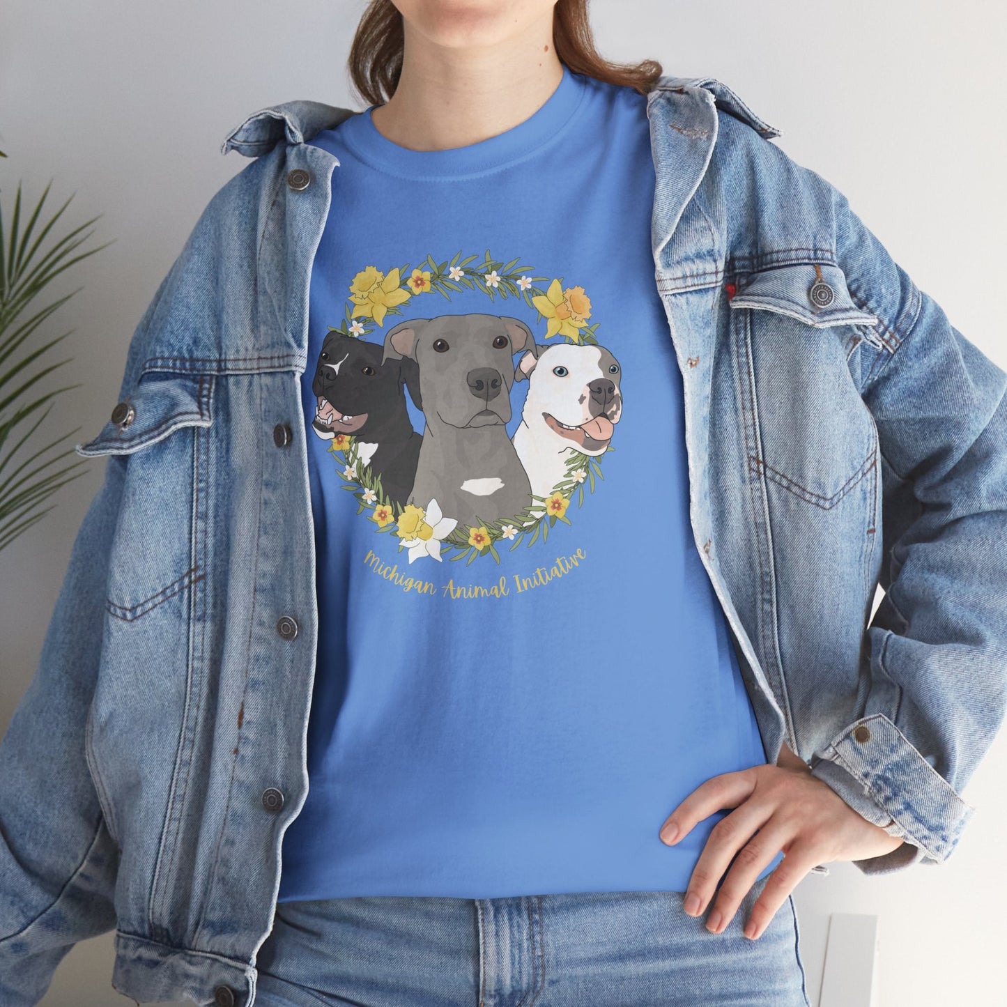 Michigan Animal Initiative | FUNDRAISER | Unisex T - shirt - Detezi Designs - 29718564350898056209