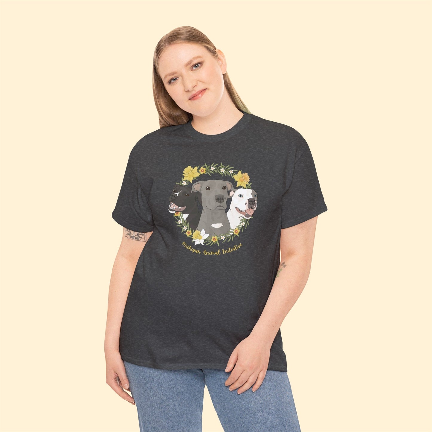 Michigan Animal Initiative | FUNDRAISER | Unisex T - shirt - Detezi Designs - 30352706909079542270