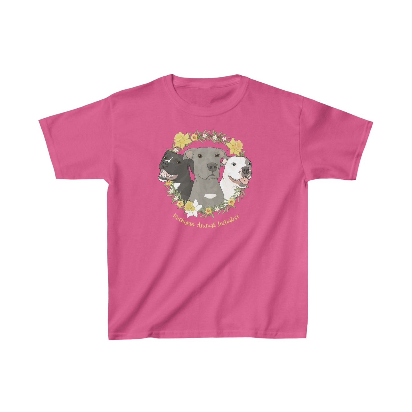 Michigan Animal Initiative | FUNDRAISER | **YOUTH SIZE** Tee - Detezi Designs - 17942896503383725429