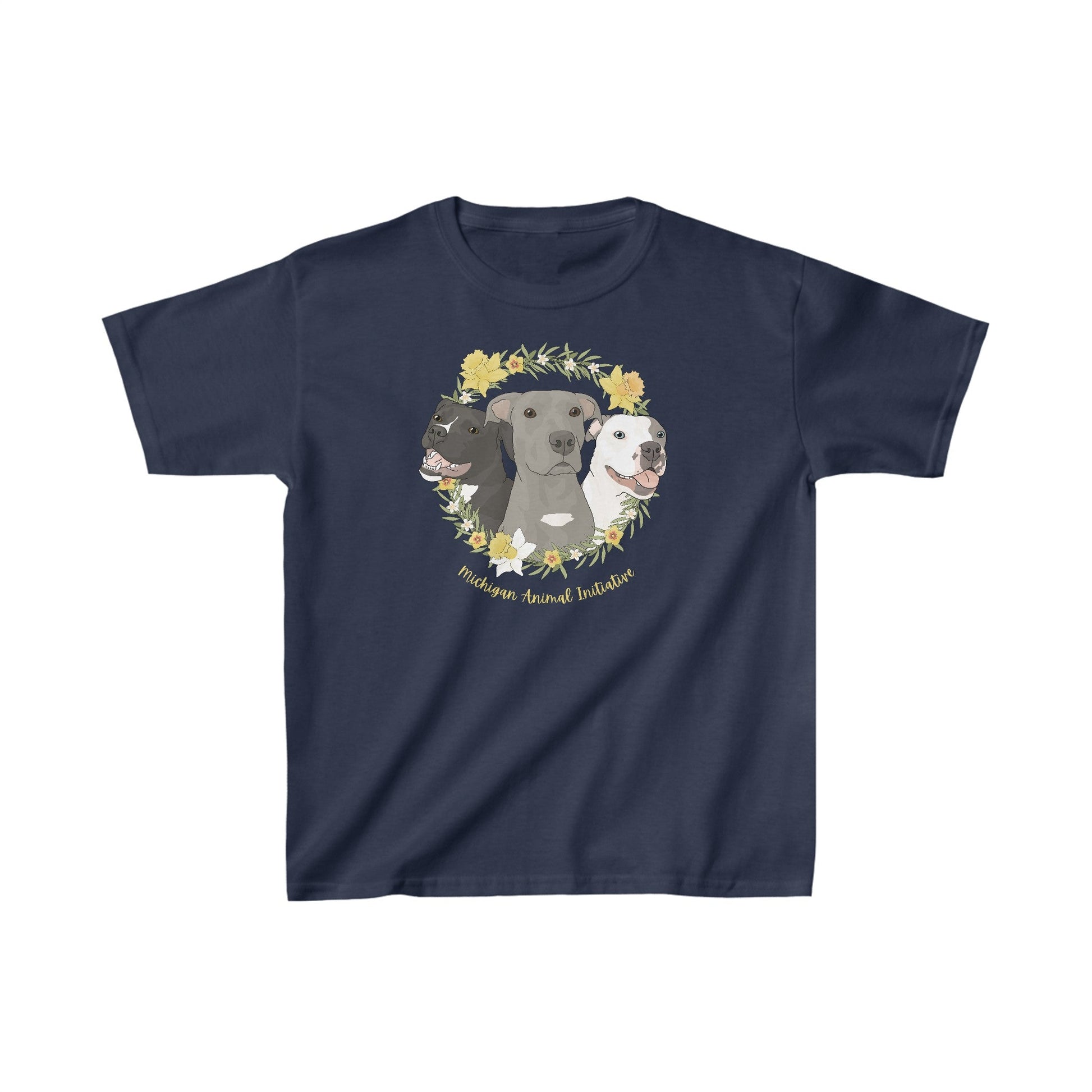 Michigan Animal Initiative | FUNDRAISER | **YOUTH SIZE** Tee - Detezi Designs - 24277359186738261433