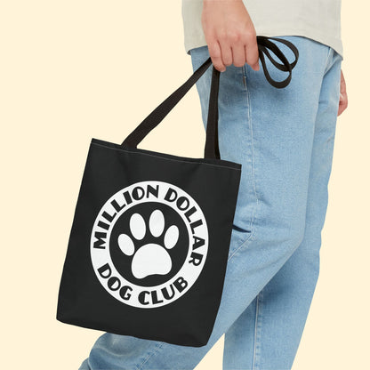 Million Dollar Dog Club | Tote Bag - Detezi Designs - 30942592117312483174