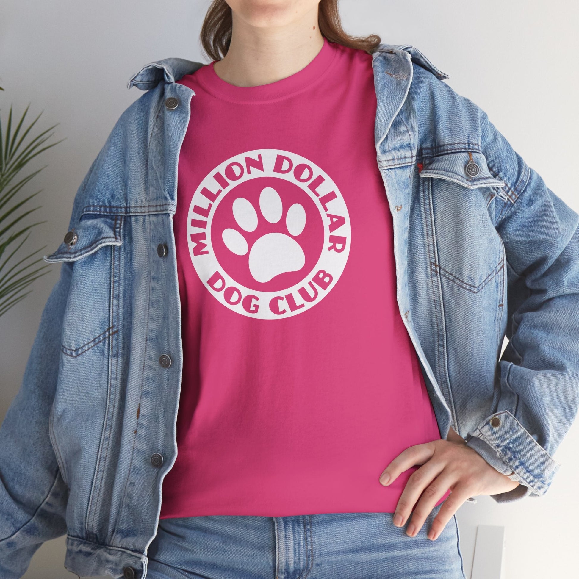 Million Dollar Dog Club | Unisex Tee - Detezi Designs - 13196016023416744415