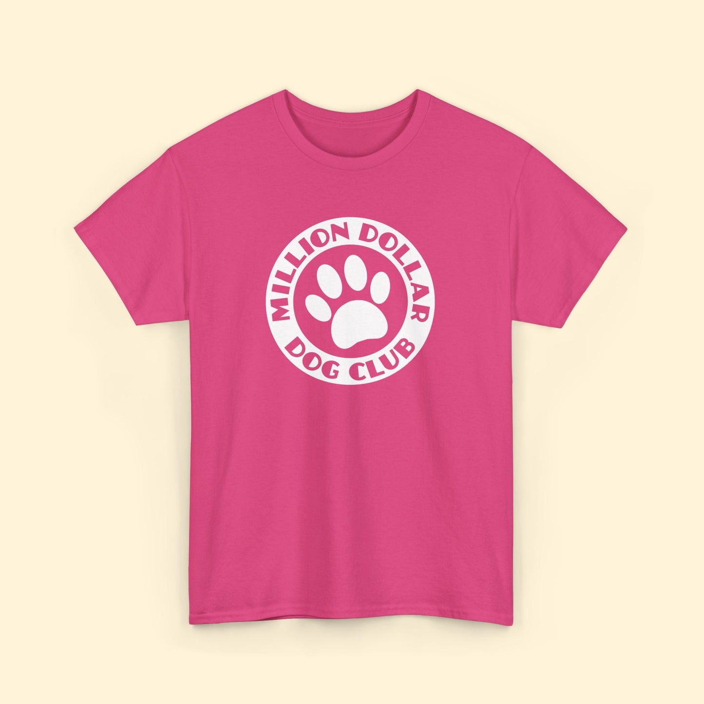 Million Dollar Dog Club | Unisex Tee - Detezi Designs - 16535828686654174645