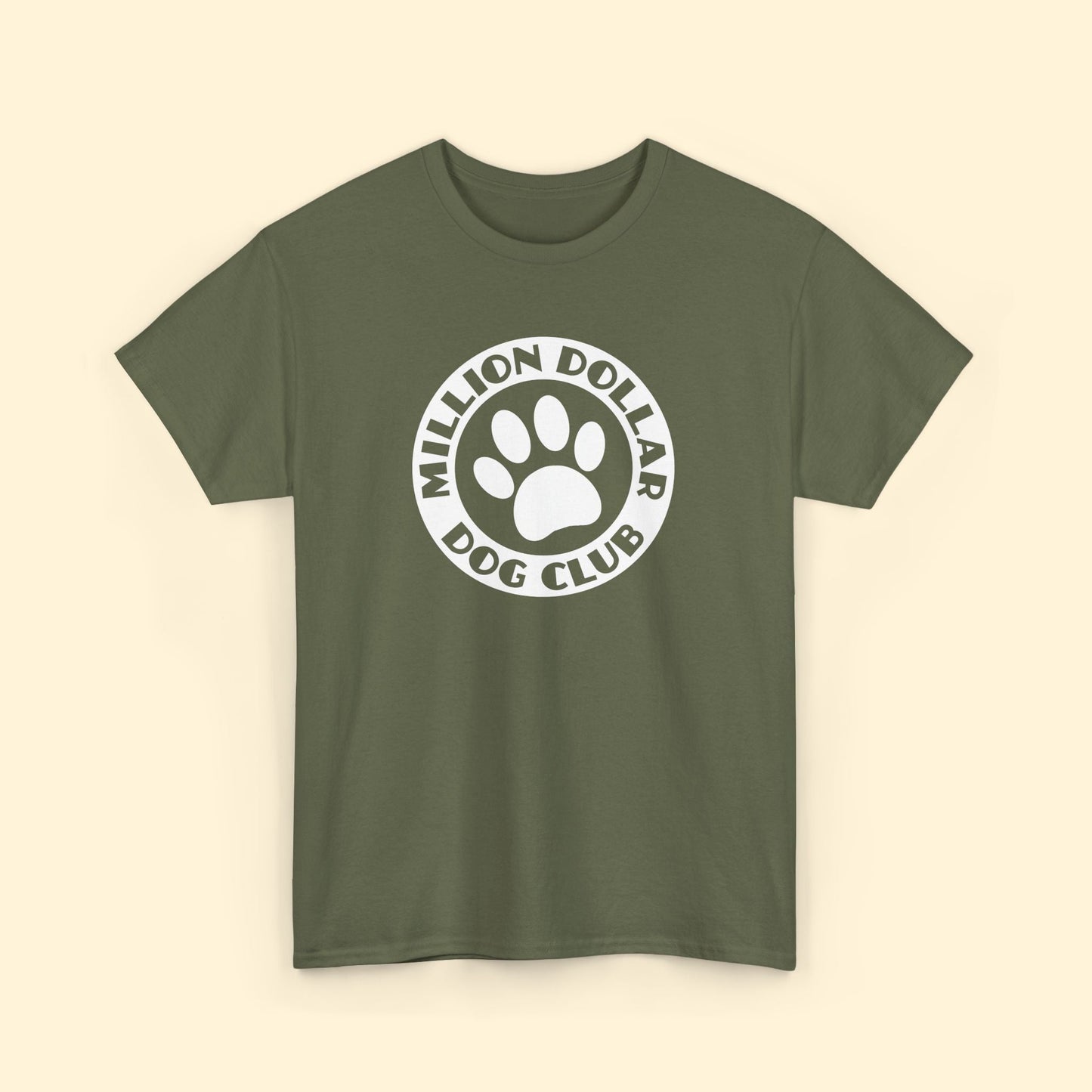 Million Dollar Dog Club | Unisex Tee - Detezi Designs - 17323410585332964726