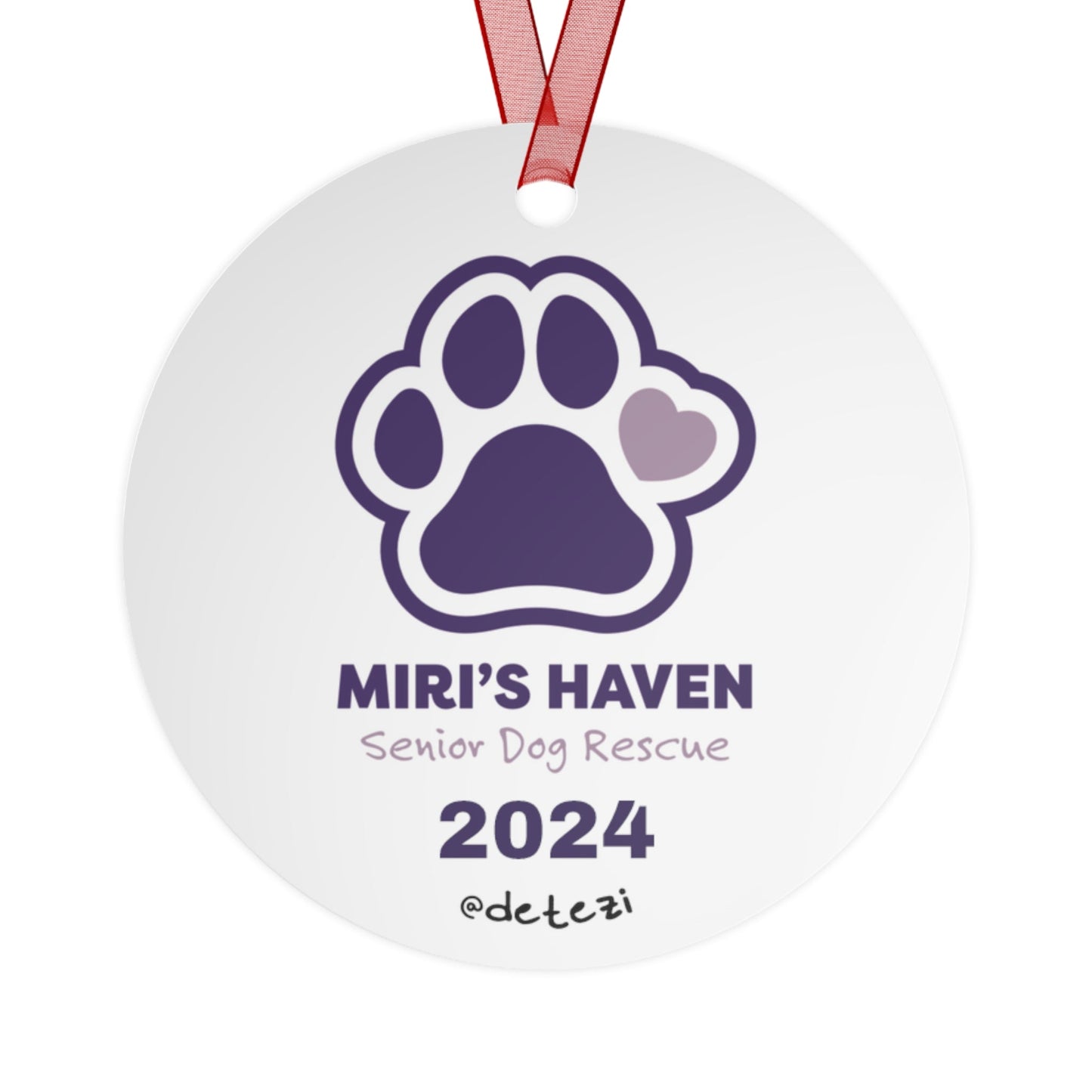 Miri's Haven | FUNDRAISER | 2024 Holiday Ornament - Detezi Designs - 14485668558426577749