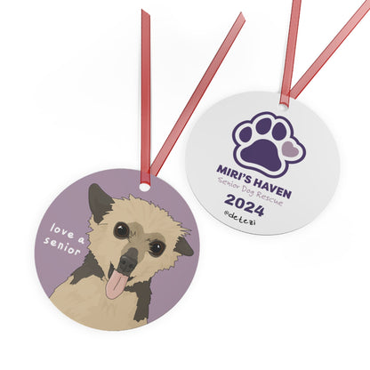 Miri's Haven | FUNDRAISER | 2024 Holiday Ornament - Detezi Designs - 14485668558426577749