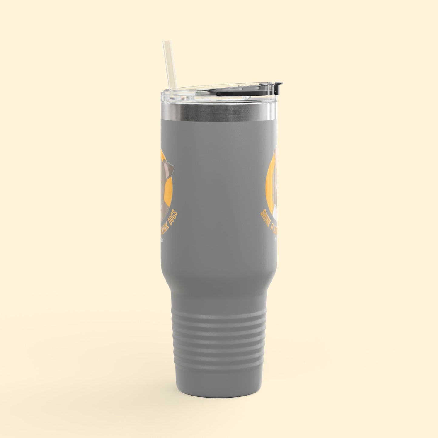 Misfit Angels Rescue | FUNDRAISER | Insulated Travel Mug, 40oz - Detezi Designs - 15099633853751052479
