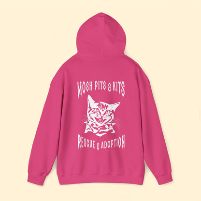 Mosh Pits & Kits Rescue | FUNDRAISER | Hooded Sweatshirt - Detezi Designs-59725320007265270472