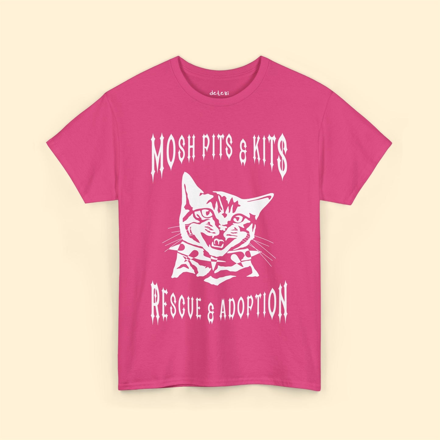 Mosh Pits & Kits Rescue | FUNDRAISER | T-shirt - Detezi Designs-15181478332591709843