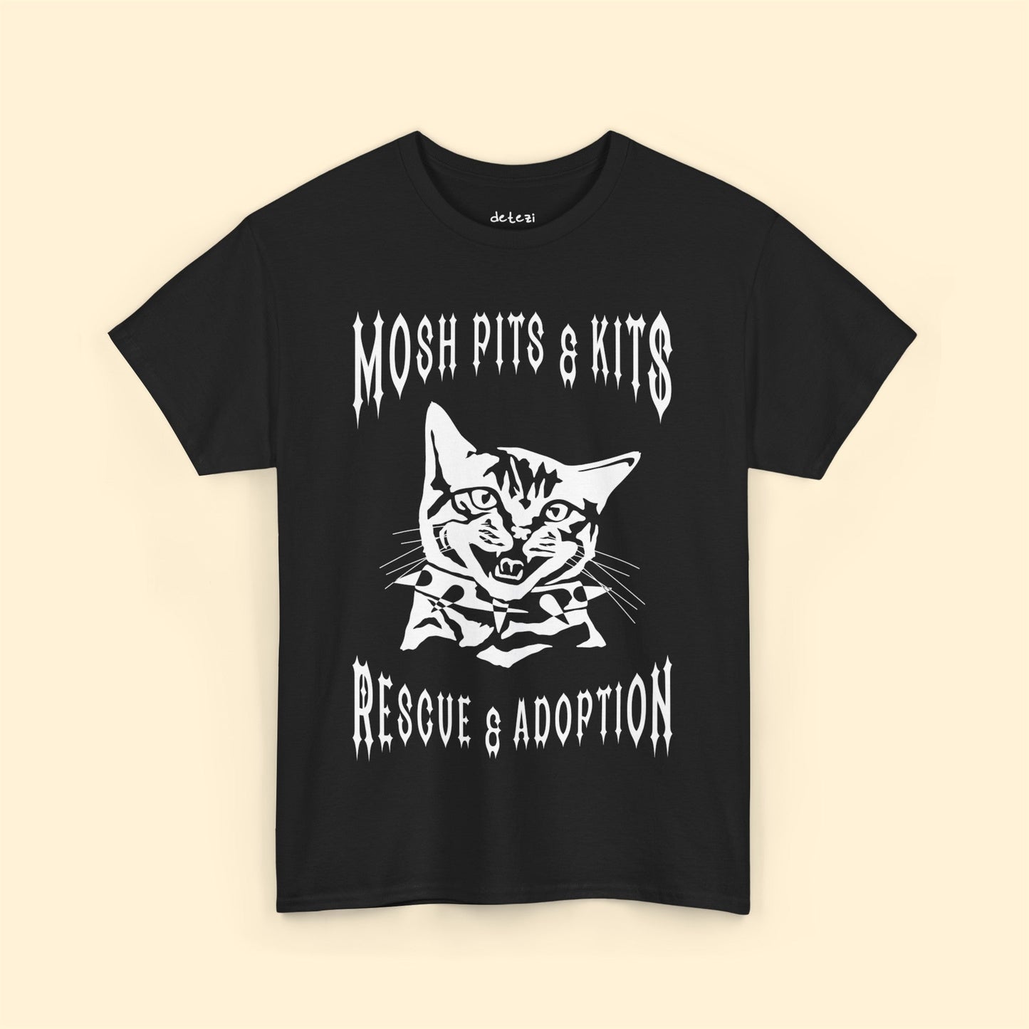 Mosh Pits & Kits Rescue | FUNDRAISER | T-shirt - Detezi Designs-18347149844863441631