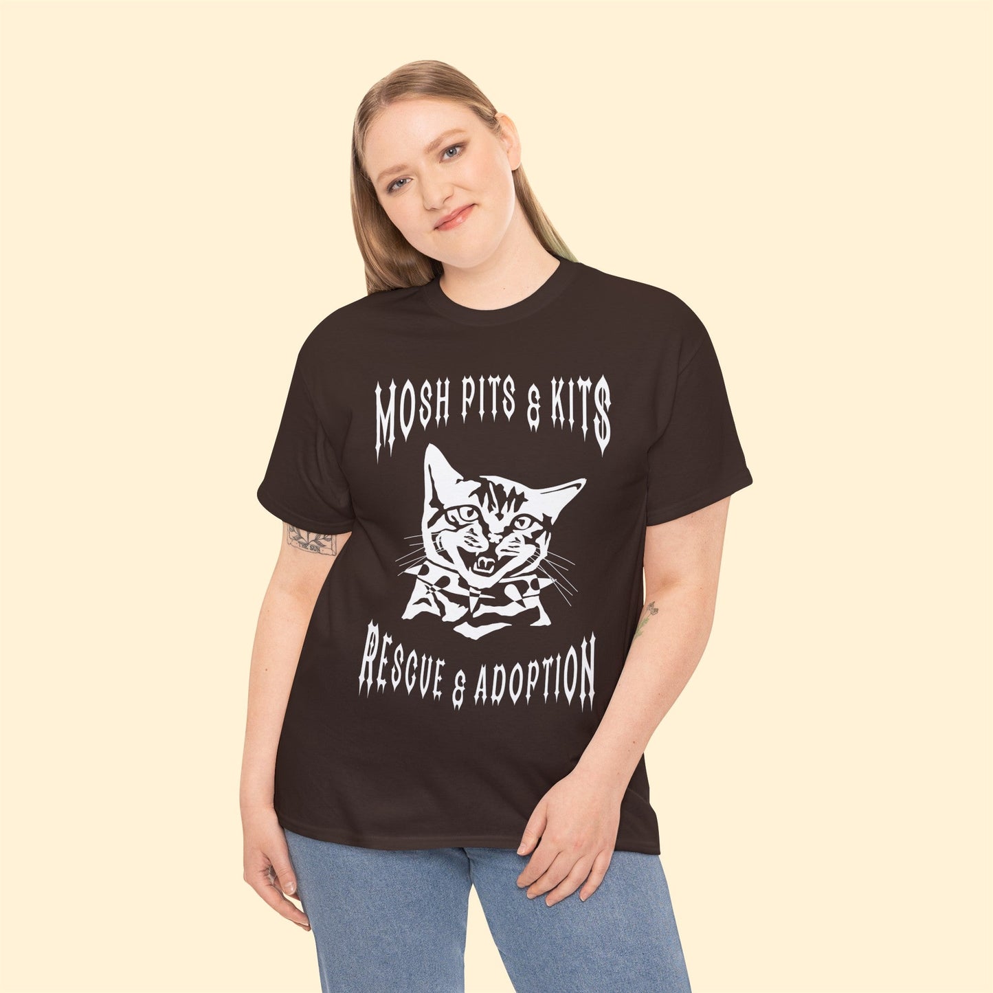 Mosh Pits & Kits Rescue | FUNDRAISER | T-shirt - Detezi Designs-23417574796893641576