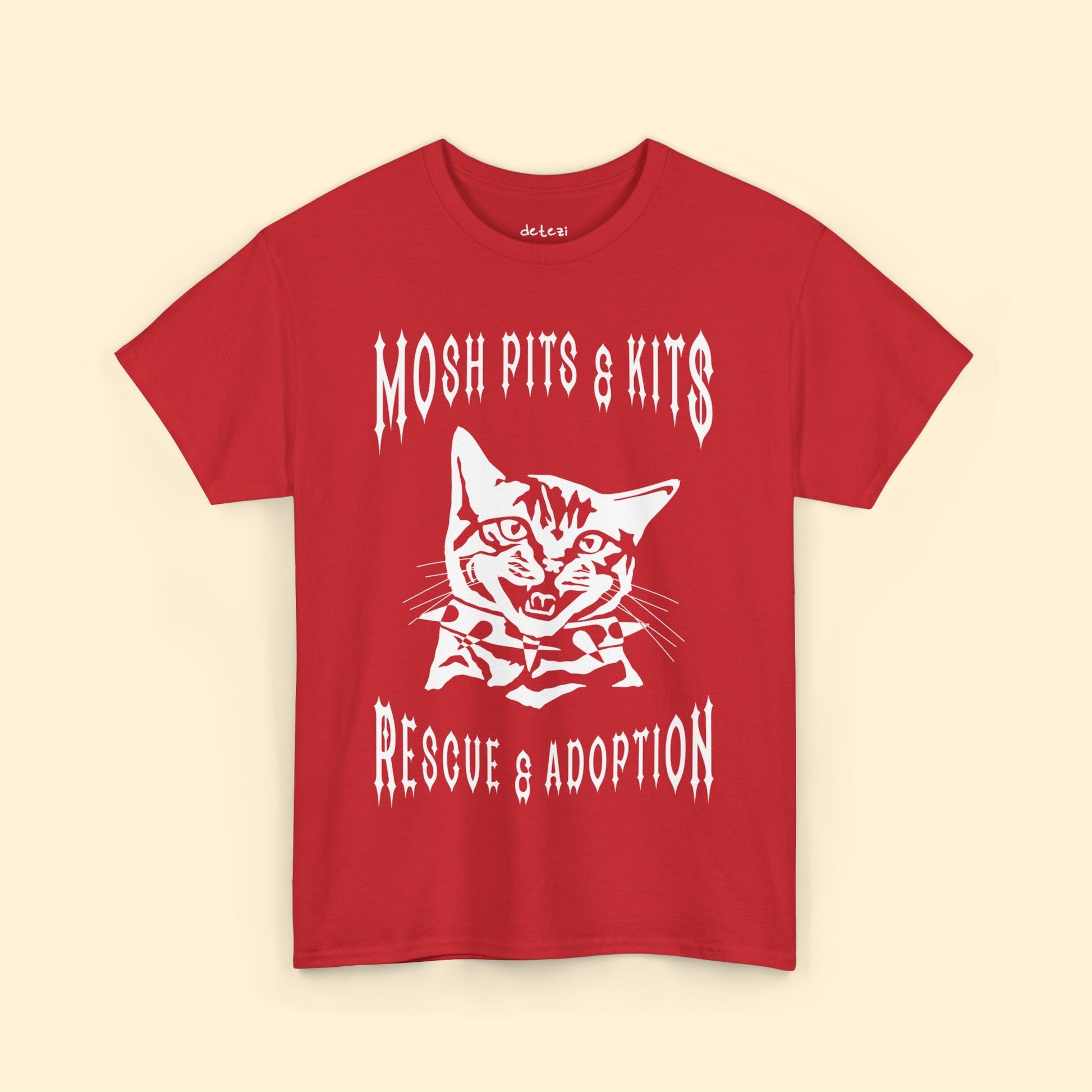 Mosh Pits & Kits Rescue | FUNDRAISER | T-shirt - Detezi Designs-23417574796893641576