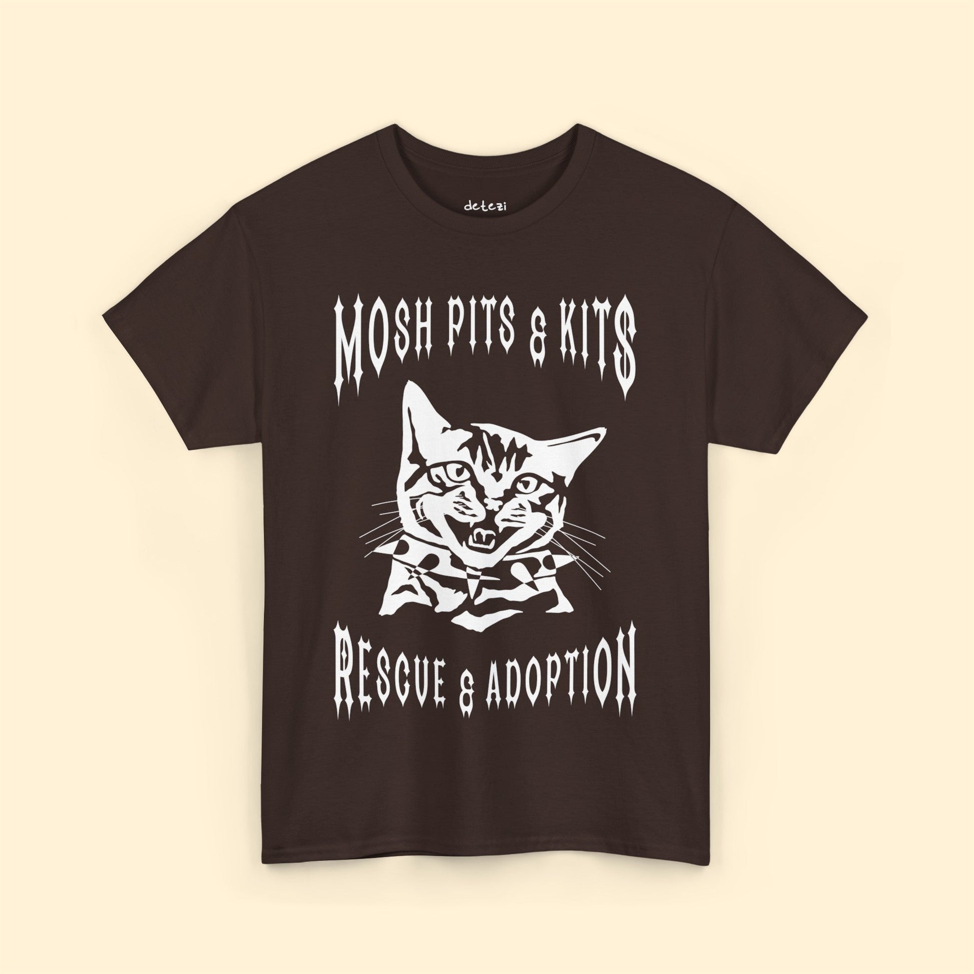 Mosh Pits & Kits Rescue | FUNDRAISER | T-shirt - Detezi Designs-32630039846299144419