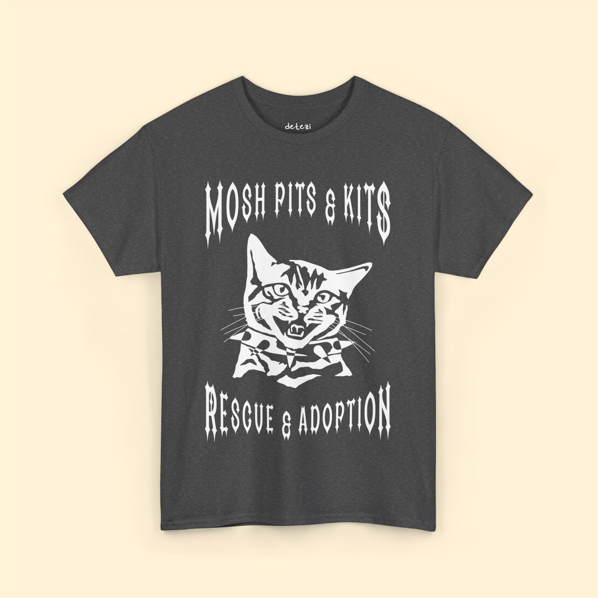 Mosh Pits & Kits Rescue | FUNDRAISER | T-shirt - Detezi Designs-92771503636961513676