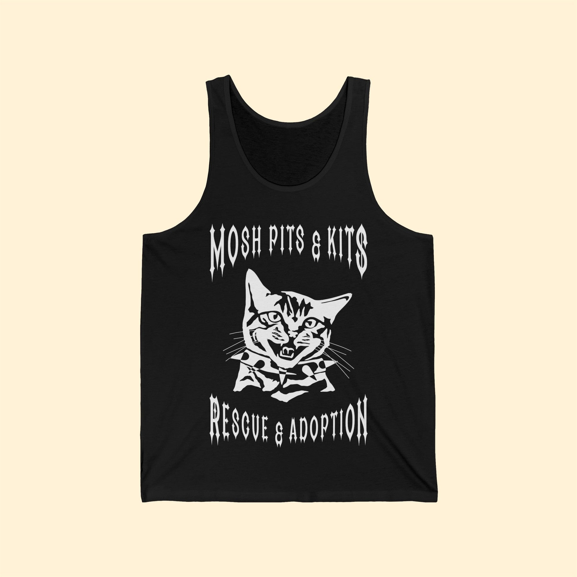 Mosh Pits & Kits Rescue | FUNDRAISER | Unisex Jersey Tank - Detezi Designs-19023521986626012198