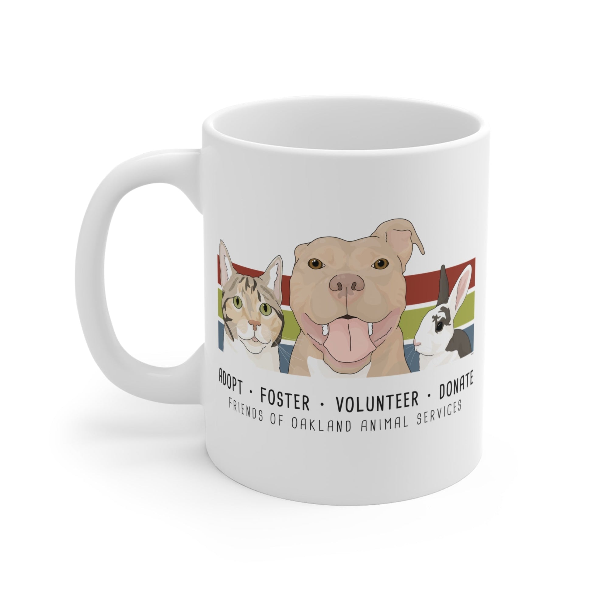 Mug | FUNDRAISER | Friends of Oakland Animal Services - Detezi Designs - 88599116752515575945