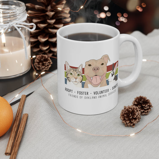 Mug | FUNDRAISER | Friends of Oakland Animal Services - Detezi Designs - 88599116752515575945