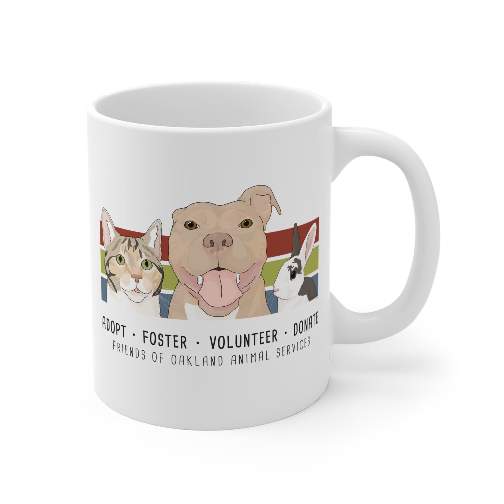 Mug | FUNDRAISER | Friends of Oakland Animal Services - Detezi Designs - 88599116752515575945
