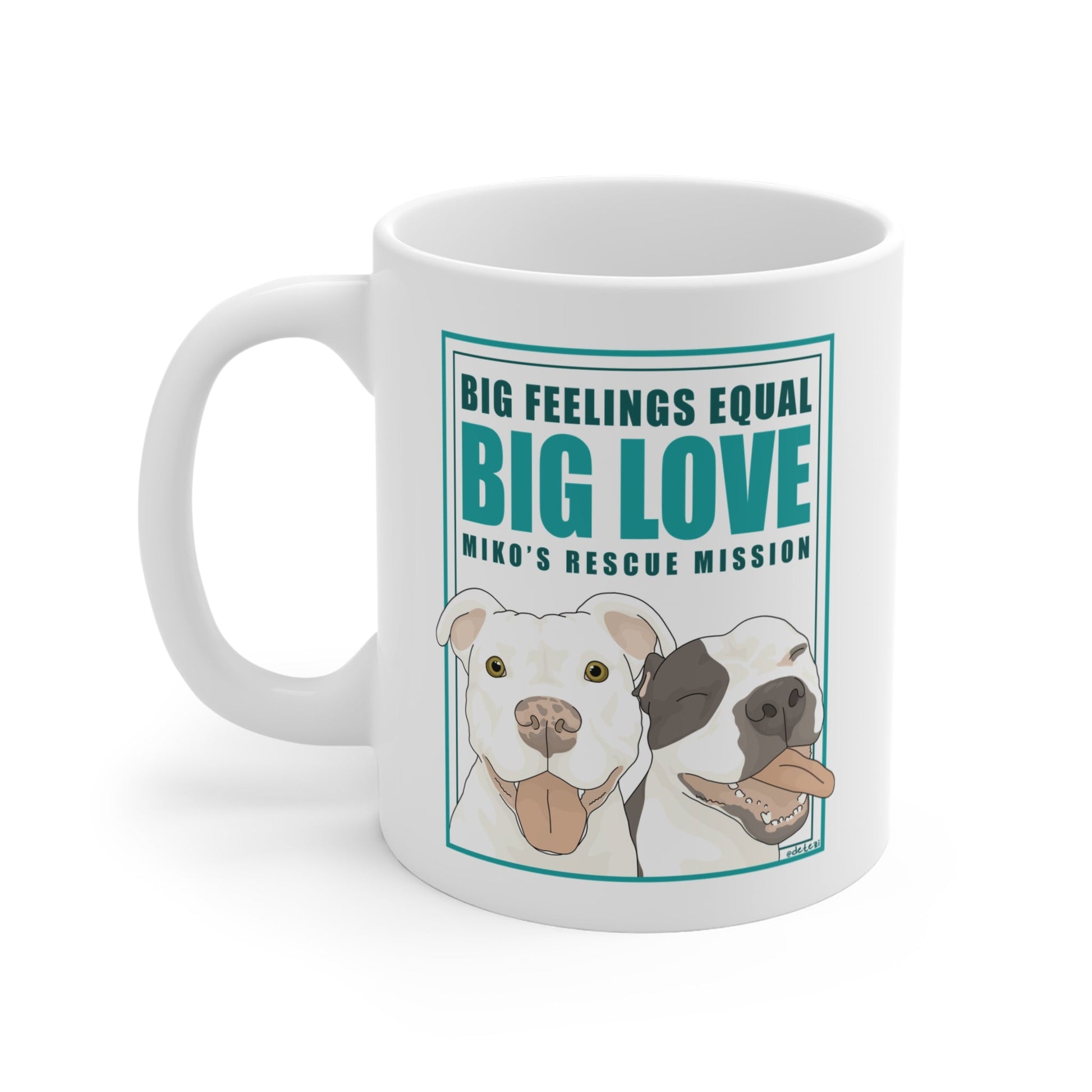 Mug | FUNDRAISER | Miko's Rescue Mission - Detezi Designs - 16811755006992548699