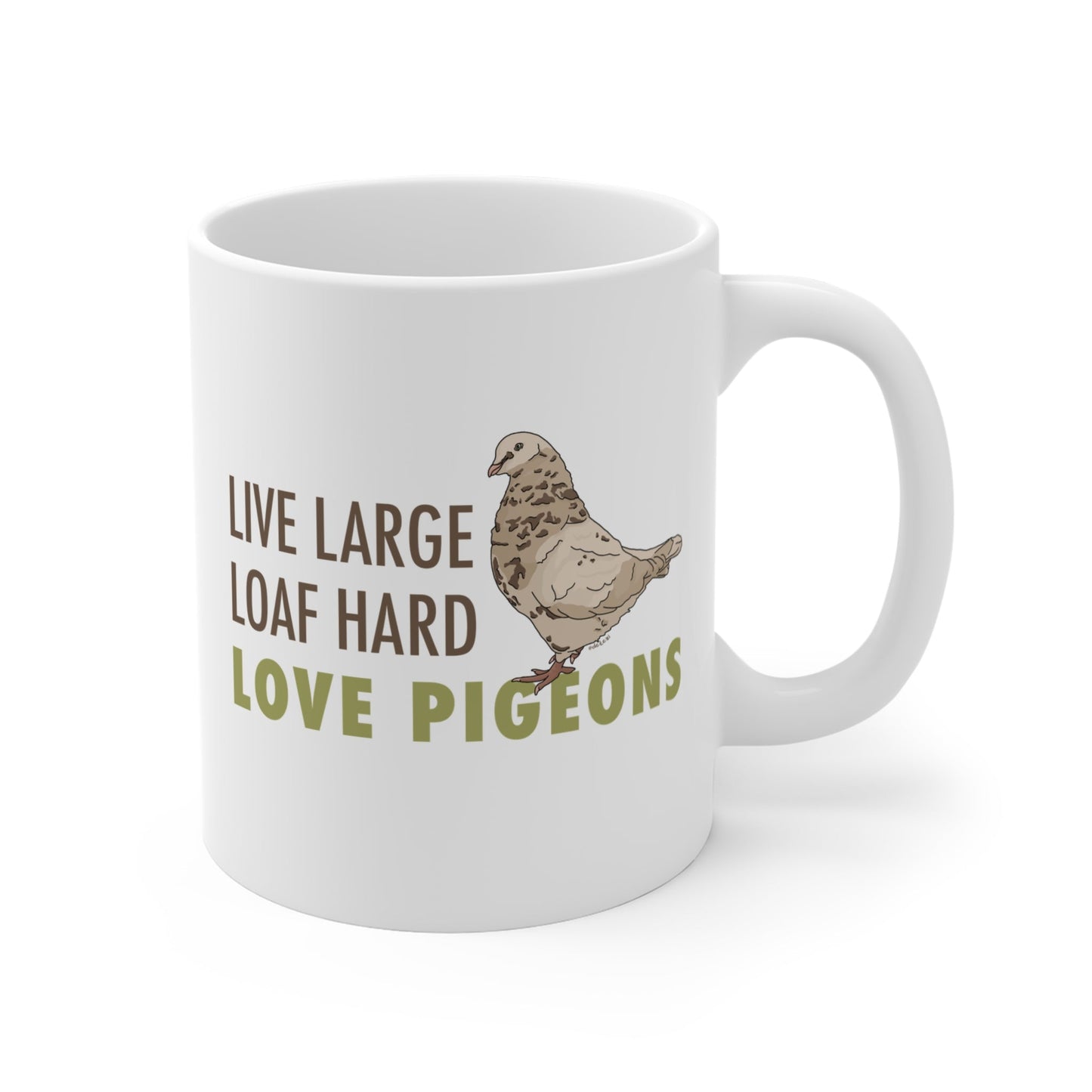 Mug | FUNDRAISER | Moose's Flock | Loaf Hard - Detezi Designs - 32425855094439681869