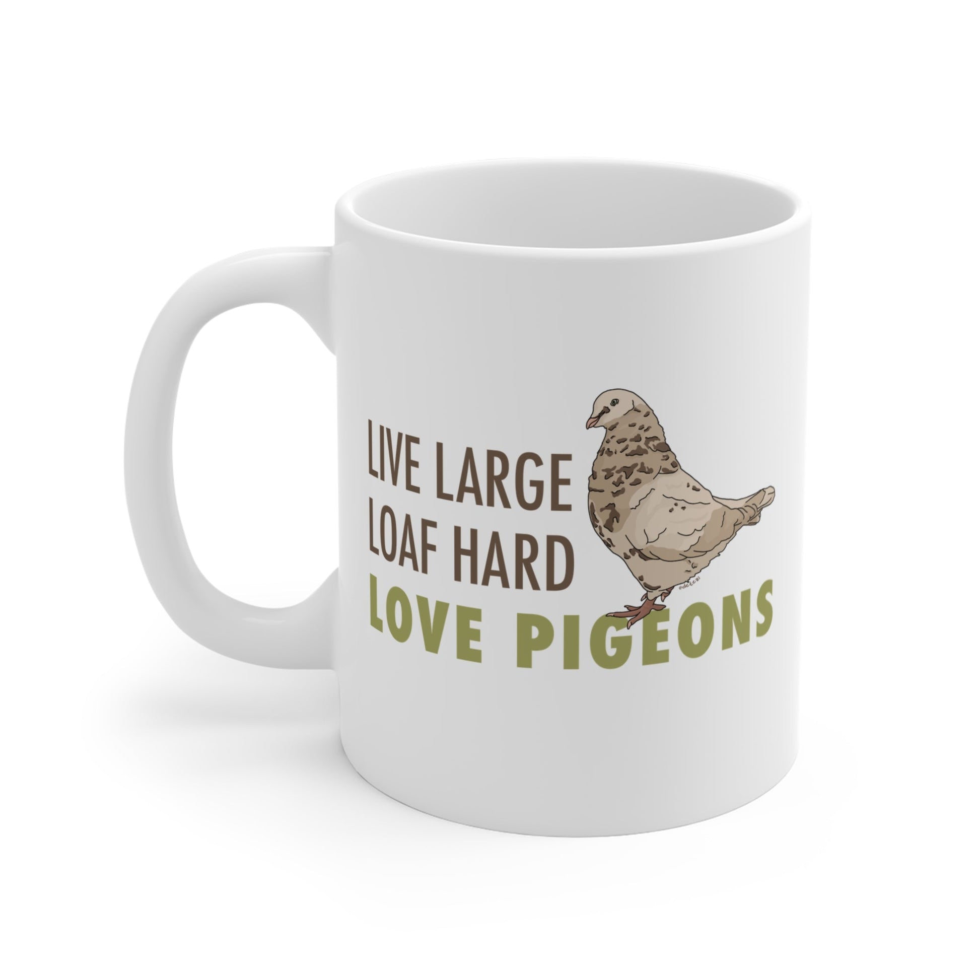 Mug | FUNDRAISER | Moose's Flock | Loaf Hard - Detezi Designs - 32425855094439681869