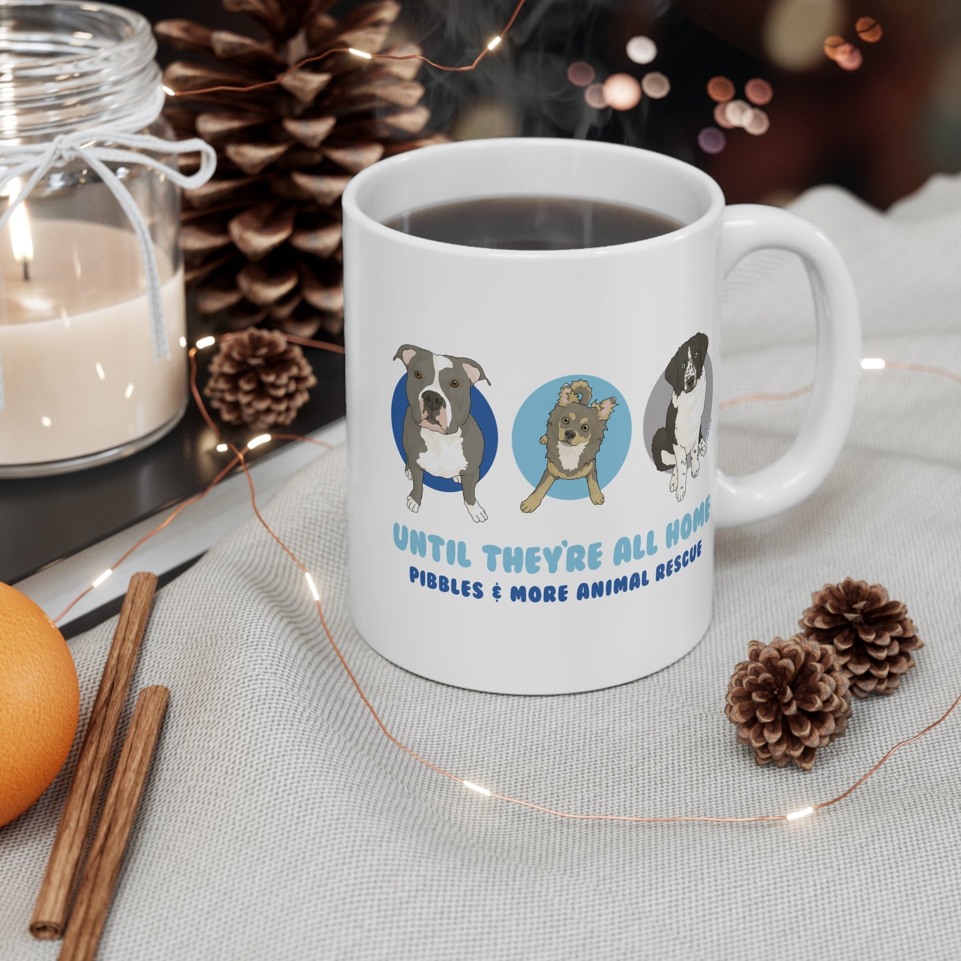 Mug | FUNDRAISER | Pibbles & More Animal Rescue - Detezi Designs - 18203273153207456732