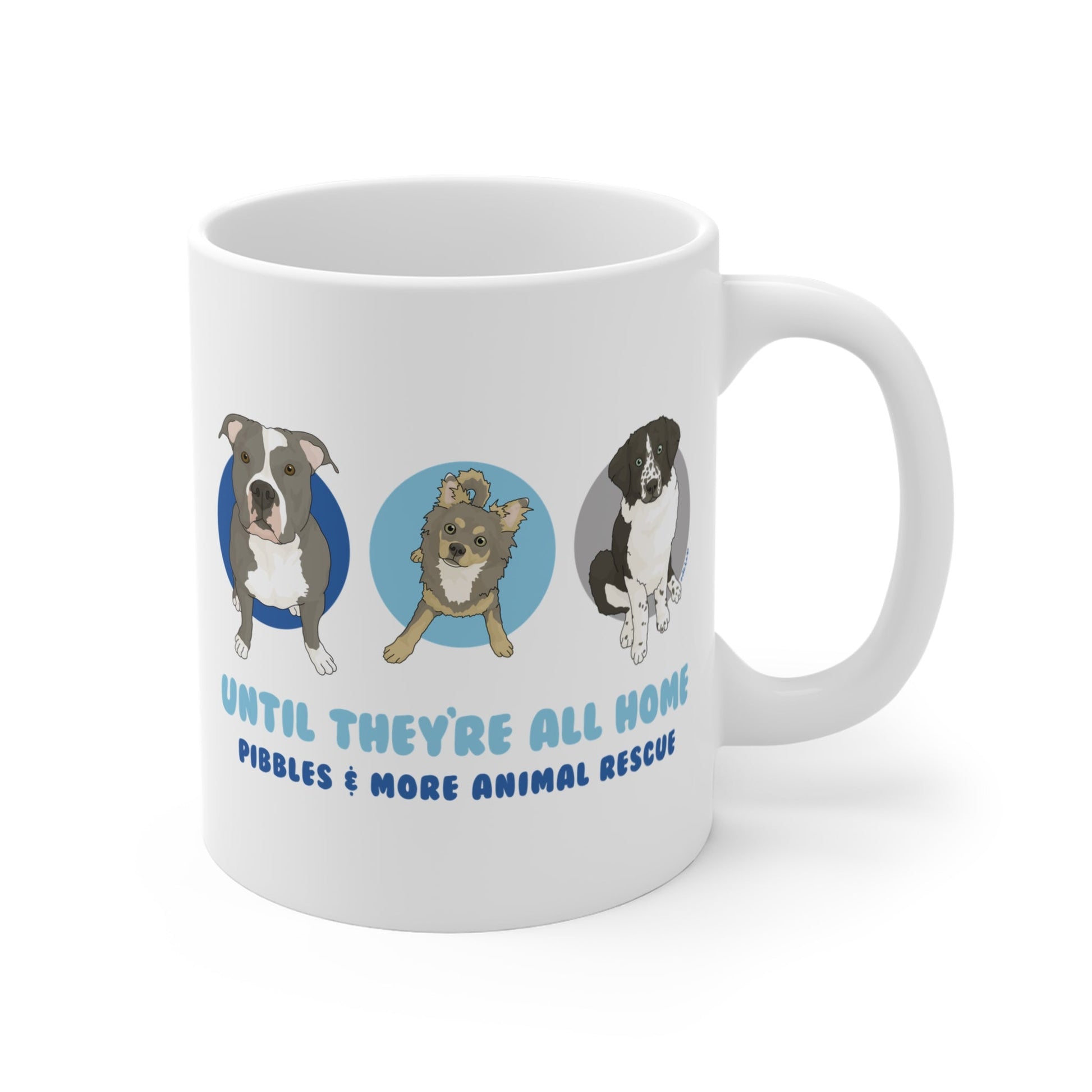 Mug | FUNDRAISER | Pibbles & More Animal Rescue - Detezi Designs - 18203273153207456732