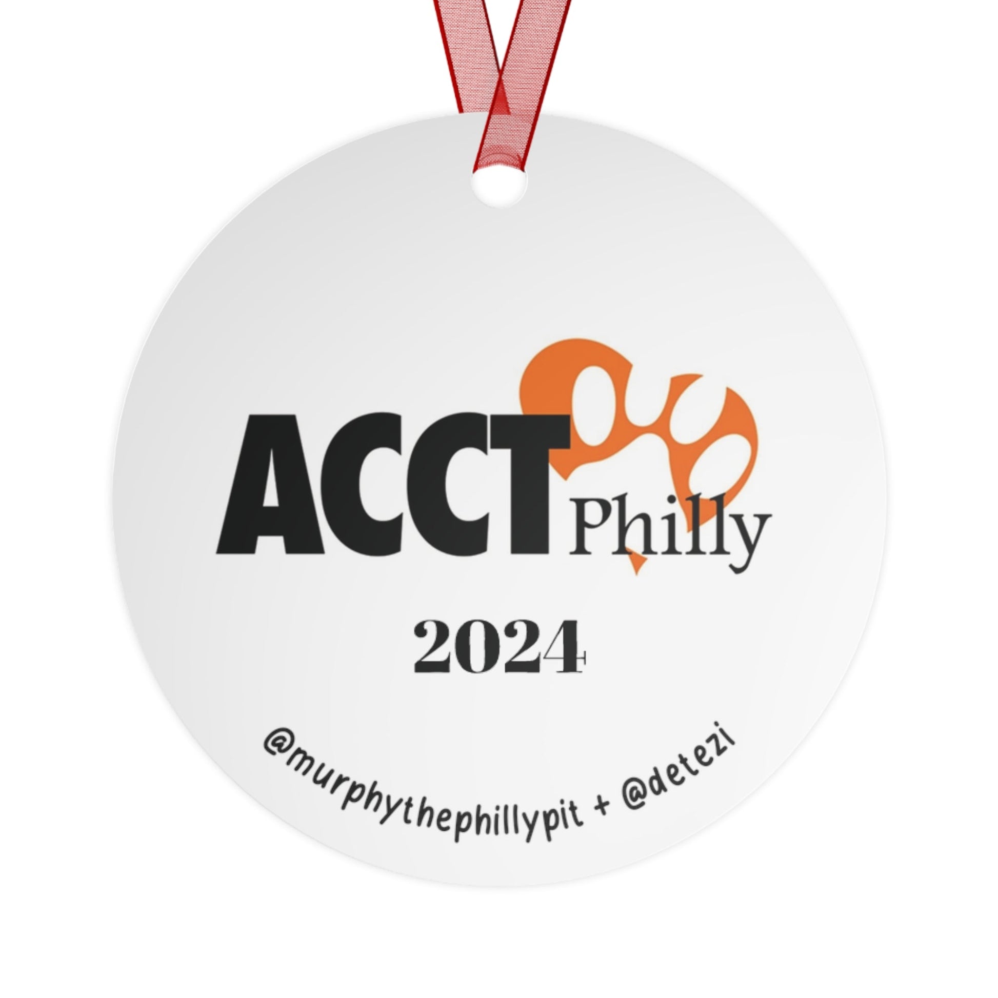 Murphy | FUNDRAISER for ACCT Philly | 2024 Holiday Ornament - Detezi Designs - 60133352199854896082