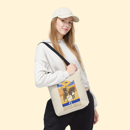 Mutt Luv Rescue | FUNDRAISER | Tote Bag - Detezi Designs - 16505881707632518429