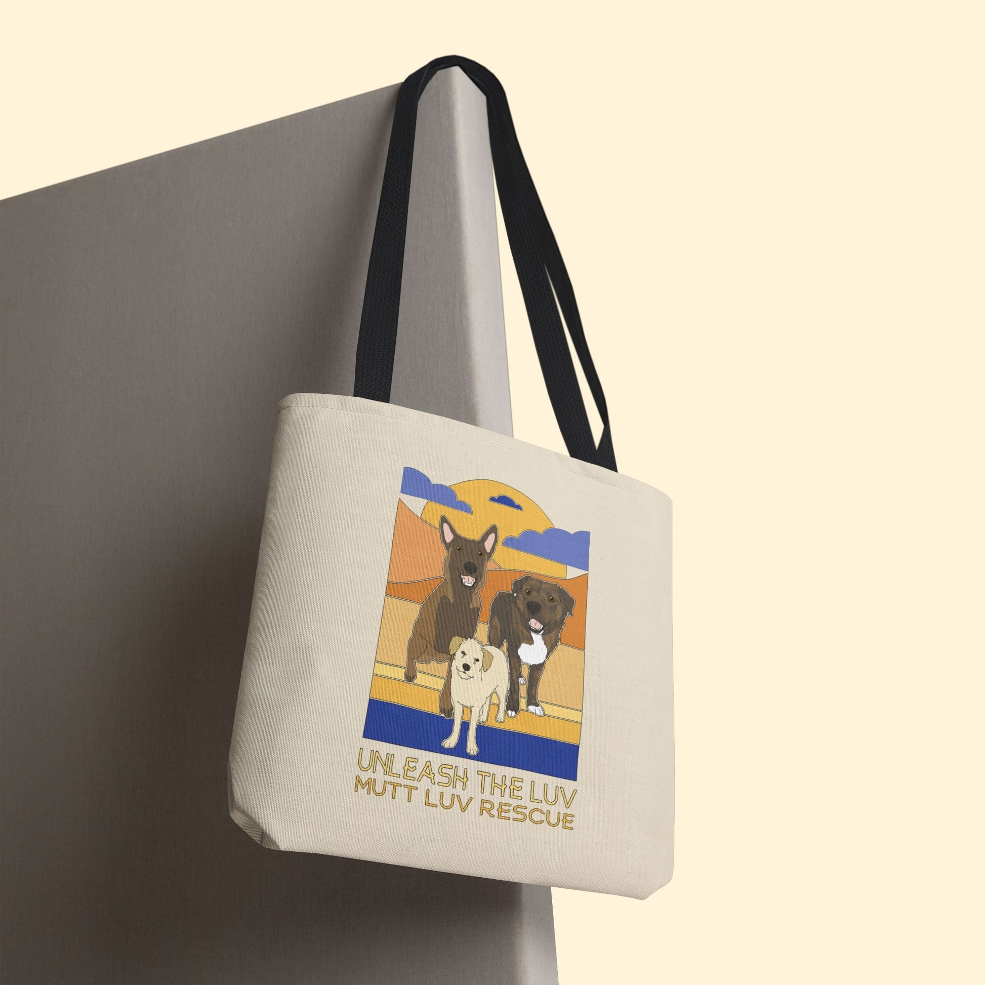 Mutt Luv Rescue | FUNDRAISER | Tote Bag - Detezi Designs - 16505881707632518429