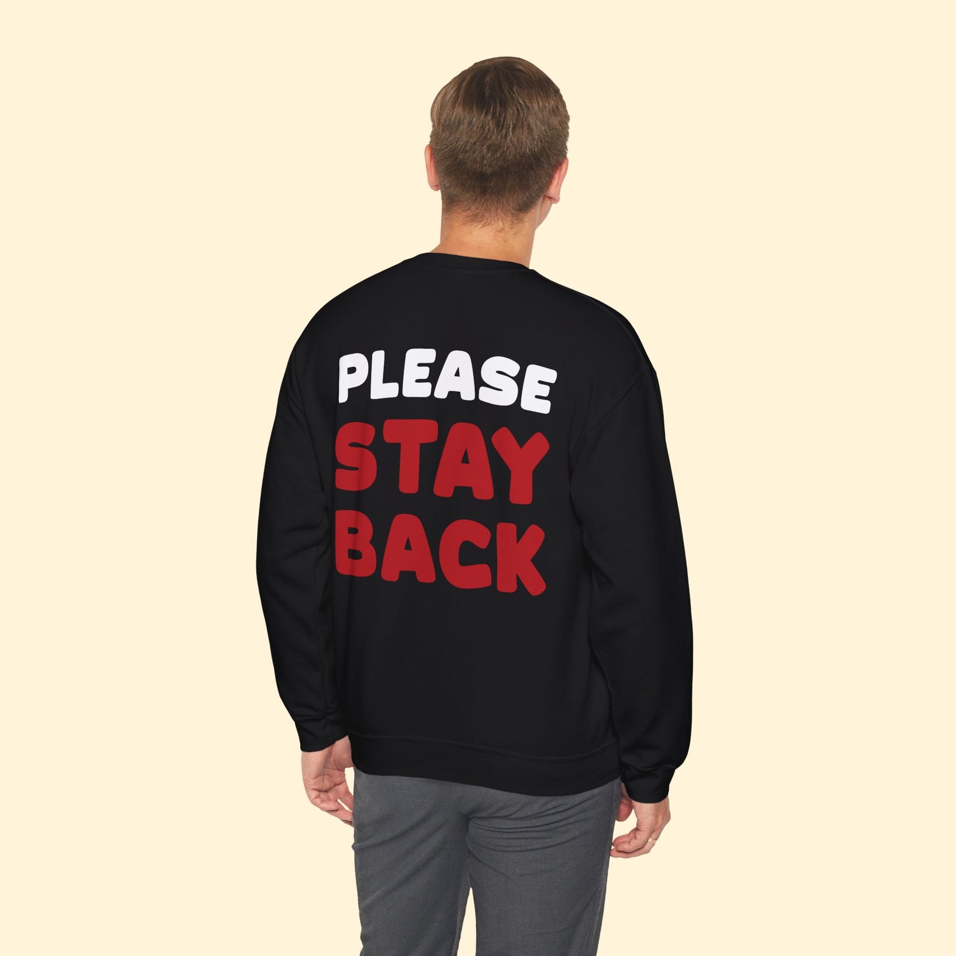 My Dog Needs Space | 2 - Sided Print | Crewneck Sweatshirt - Detezi Designs - 28128589961011297610