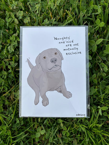 Naughty and Nice | Giclee Fine Art Print - Detezi Designs - 