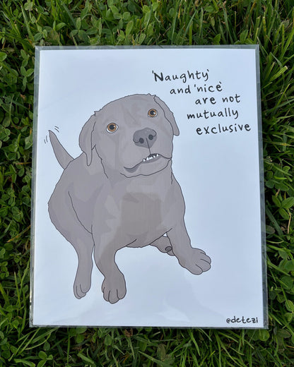 Naughty and Nice | Giclee Fine Art Print - Detezi Designs - 