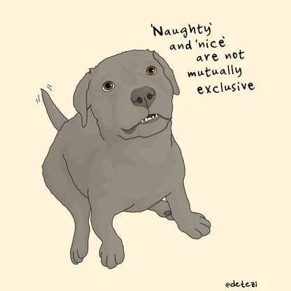 Naughty and Nice | Giclee Fine Art Print - Detezi Designs - 
