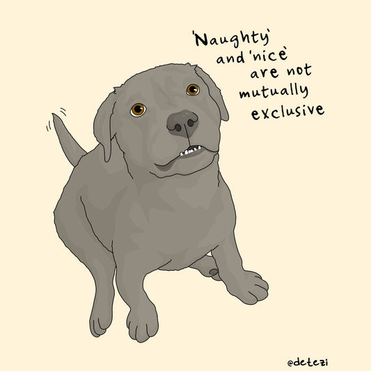 Naughty and Nice | Giclee Fine Art Print - Detezi Designs - 