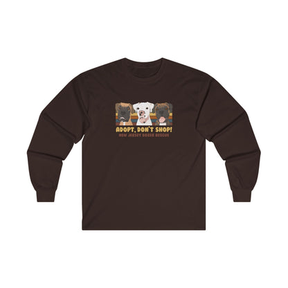 New Jersey Boxer Rescue | FUNDRAISER | Long Sleeve Tee - Detezi Designs - 17902787064255067250