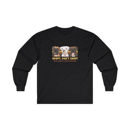 New Jersey Boxer Rescue | FUNDRAISER | Long Sleeve Tee - Detezi Designs - 23586892707964753827