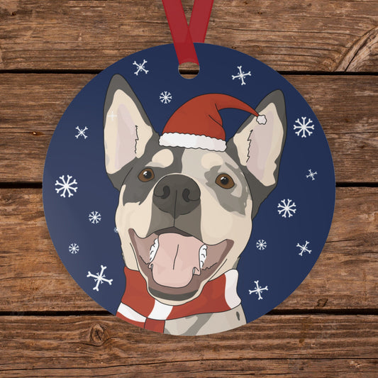 Odin | FUNDRAISER for Australian Cattle Dog Rescue Association | 2024 Holiday Ornament - Detezi Designs - 14910125669159444084