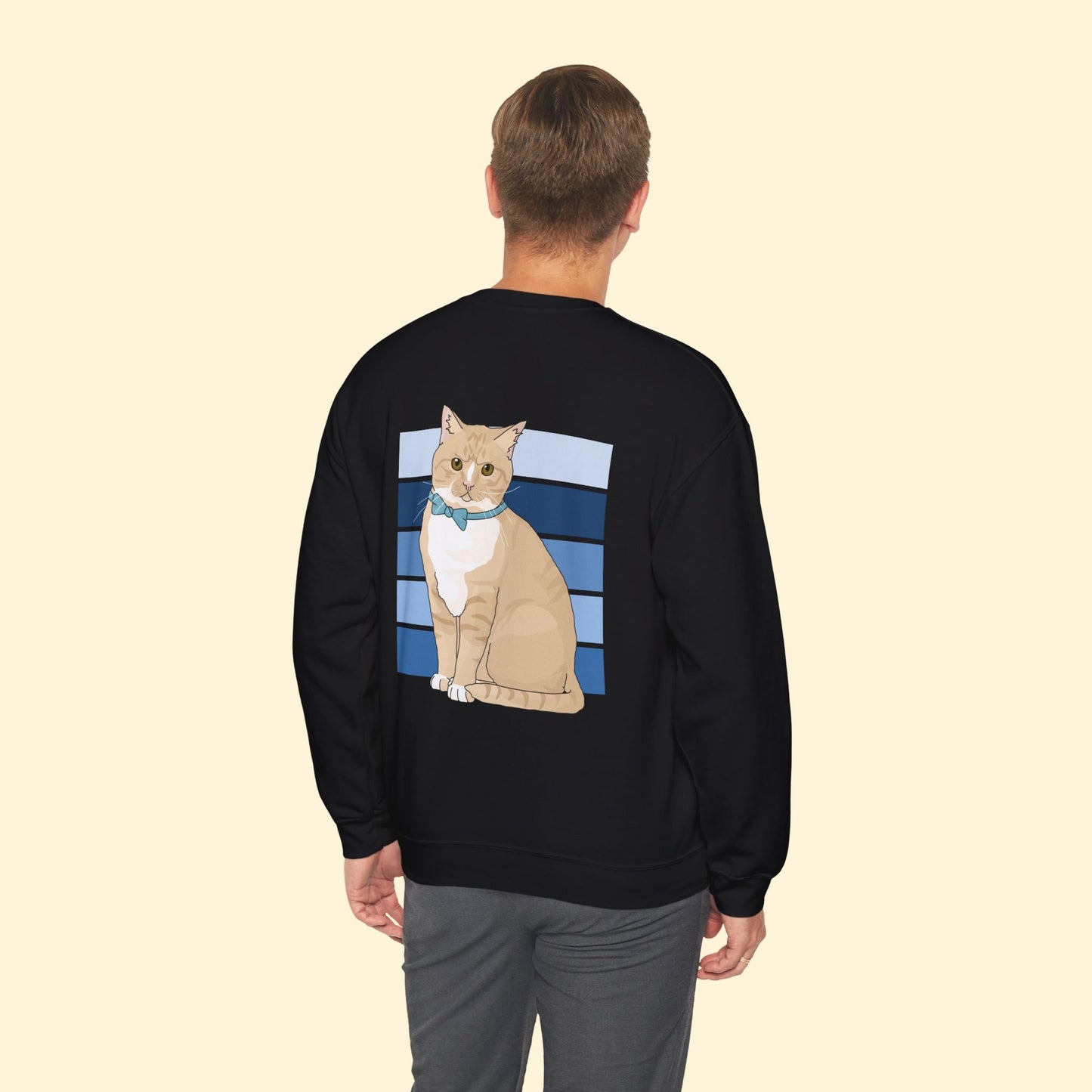 Oscar | FUNDRAISER for Northeast Arkansas Humane Society | Crewneck Sweatshirt - Detezi Designs - 26985483503088090259