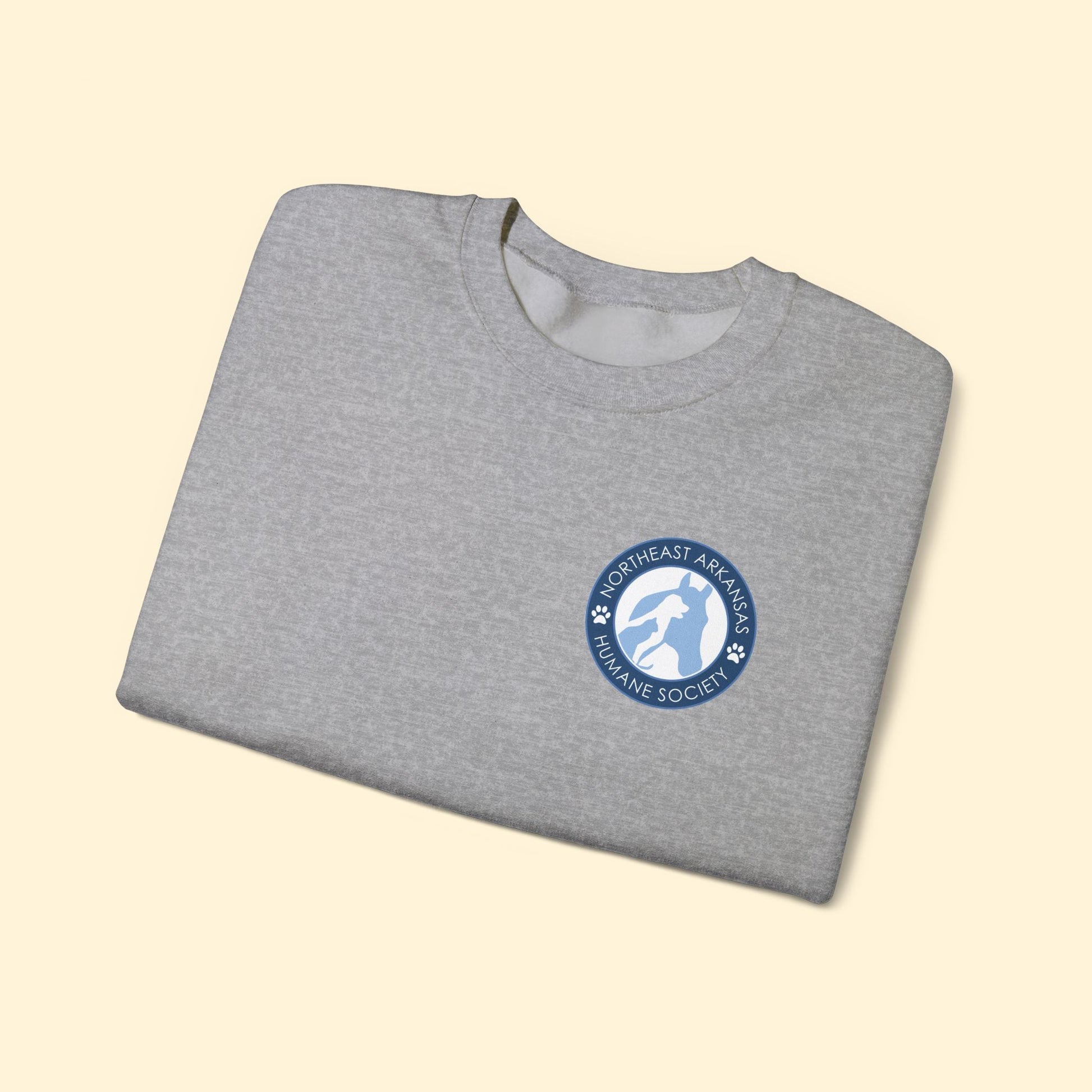 Oscar | FUNDRAISER for Northeast Arkansas Humane Society | Crewneck Sweatshirt - Detezi Designs - 26985483503088090259