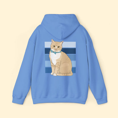 Oscar | FUNDRAISER for Northeast Arkansas Humane Society | Hooded Sweatshirt - Detezi Designs - 33044749326657894546