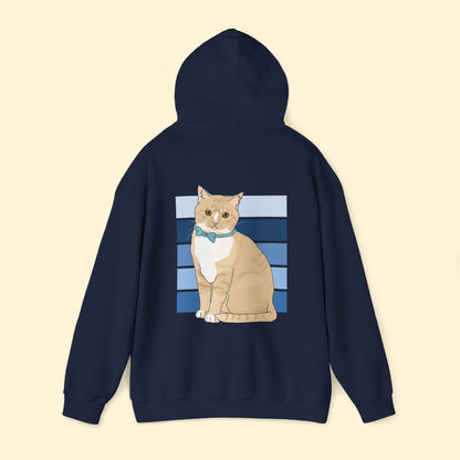 Oscar | FUNDRAISER for Northeast Arkansas Humane Society | Hooded Sweatshirt - Detezi Designs - 33044749326657894546