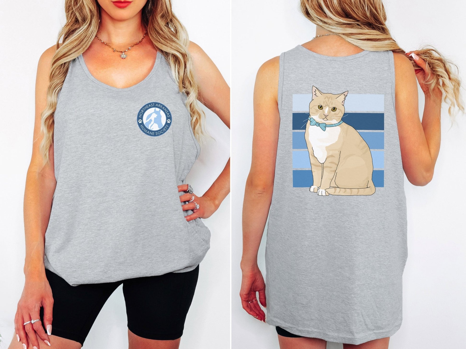 Oscar | FUNDRAISER for Northeast Arkansas Humane Society | Unisex Tank - Detezi Designs - 33716757552168940135