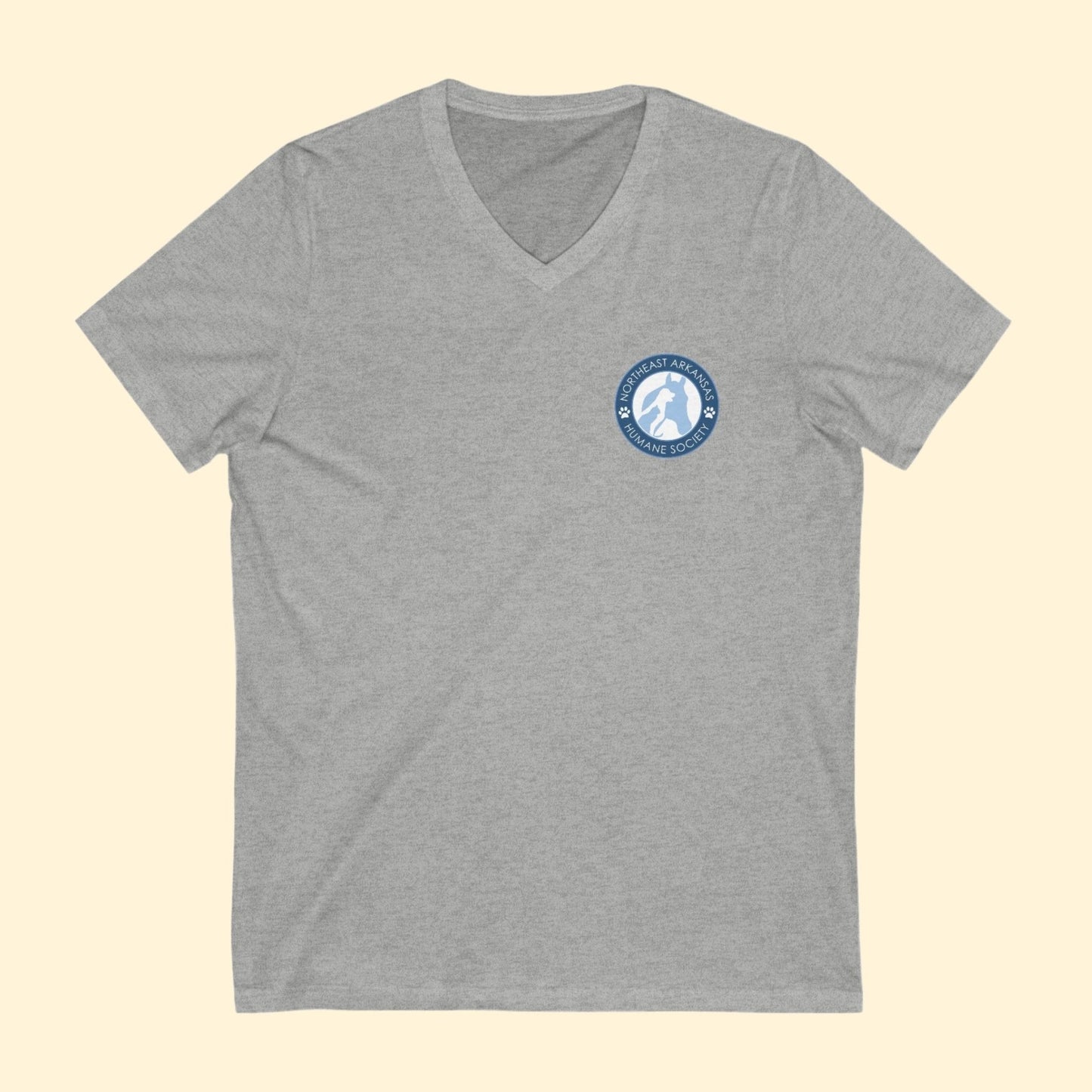 Oscar | FUNDRAISER for Northeast Arkansas Humane Society | Unisex V - Neck Tee - Detezi Designs - 22737662371091538152