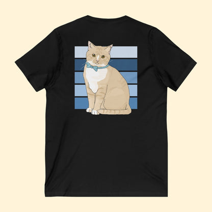 Oscar | FUNDRAISER for Northeast Arkansas Humane Society | Unisex V - Neck Tee - Detezi Designs - 22737662371091538152