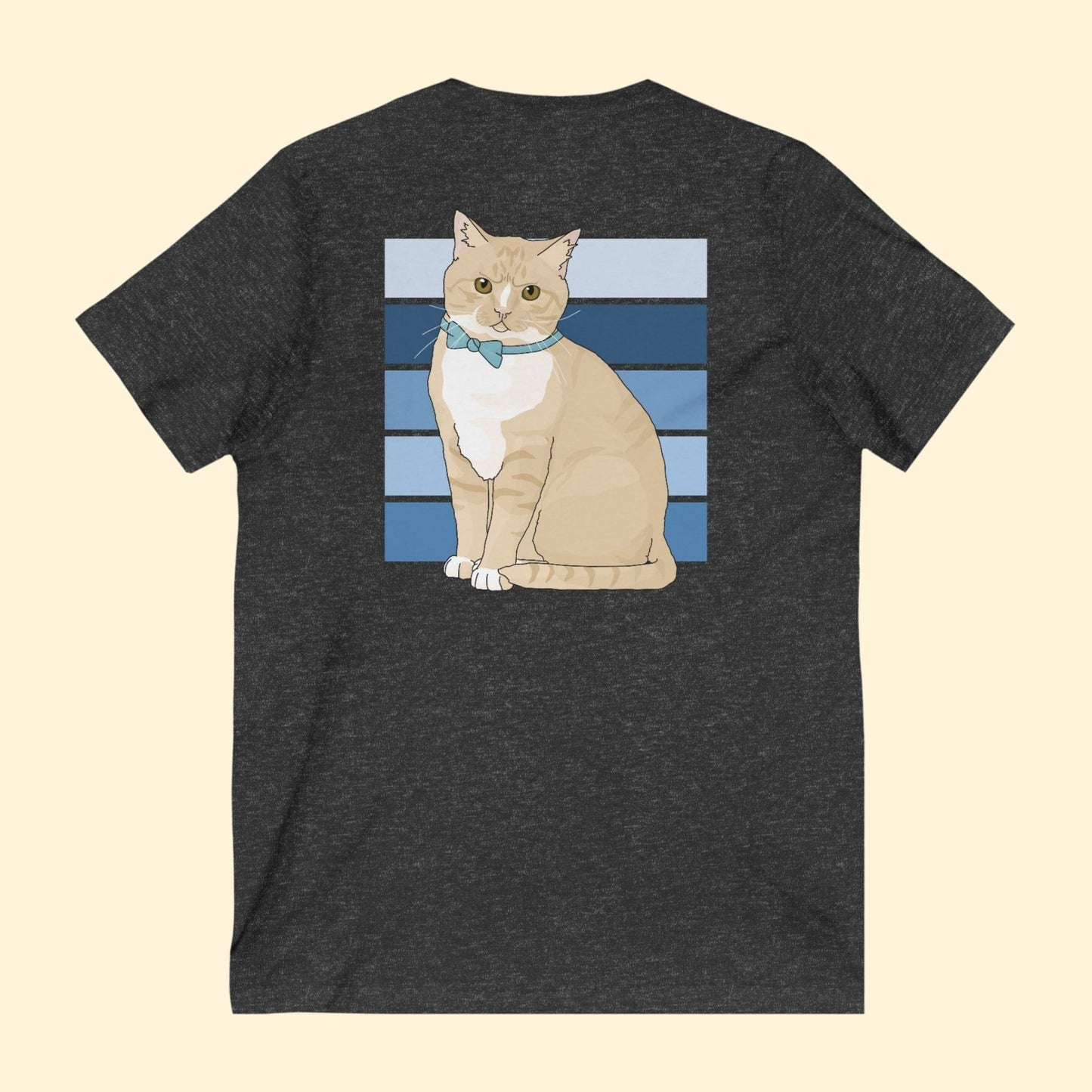 Oscar | FUNDRAISER for Northeast Arkansas Humane Society | Unisex V - Neck Tee - Detezi Designs - 22737662371091538152