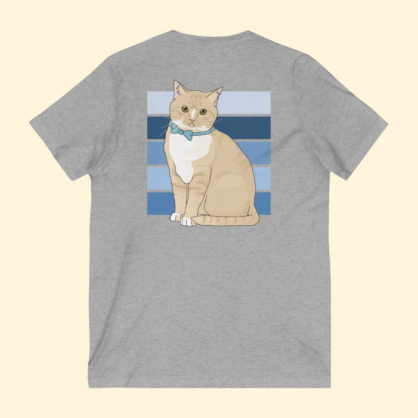 Oscar | FUNDRAISER for Northeast Arkansas Humane Society | Unisex V - Neck Tee - Detezi Designs - 22737662371091538152