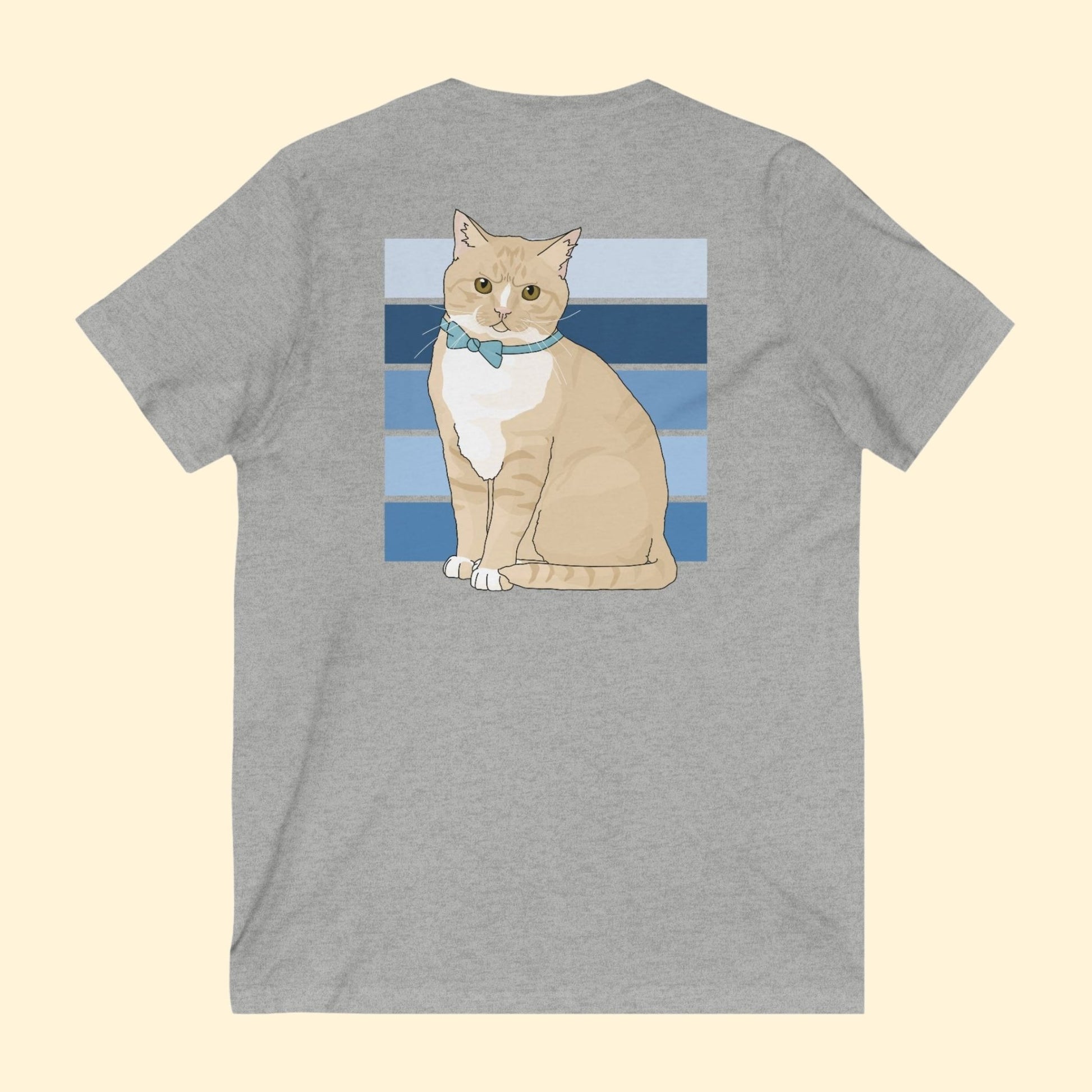 Oscar | FUNDRAISER for Northeast Arkansas Humane Society | Unisex V - Neck Tee - Detezi Designs - 22737662371091538152