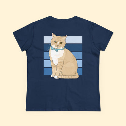 Oscar | FUNDRAISER for Northeast Arkansas Humane Society | Women's Midweight Cotton Tee - Detezi Designs - 21978291020145583282