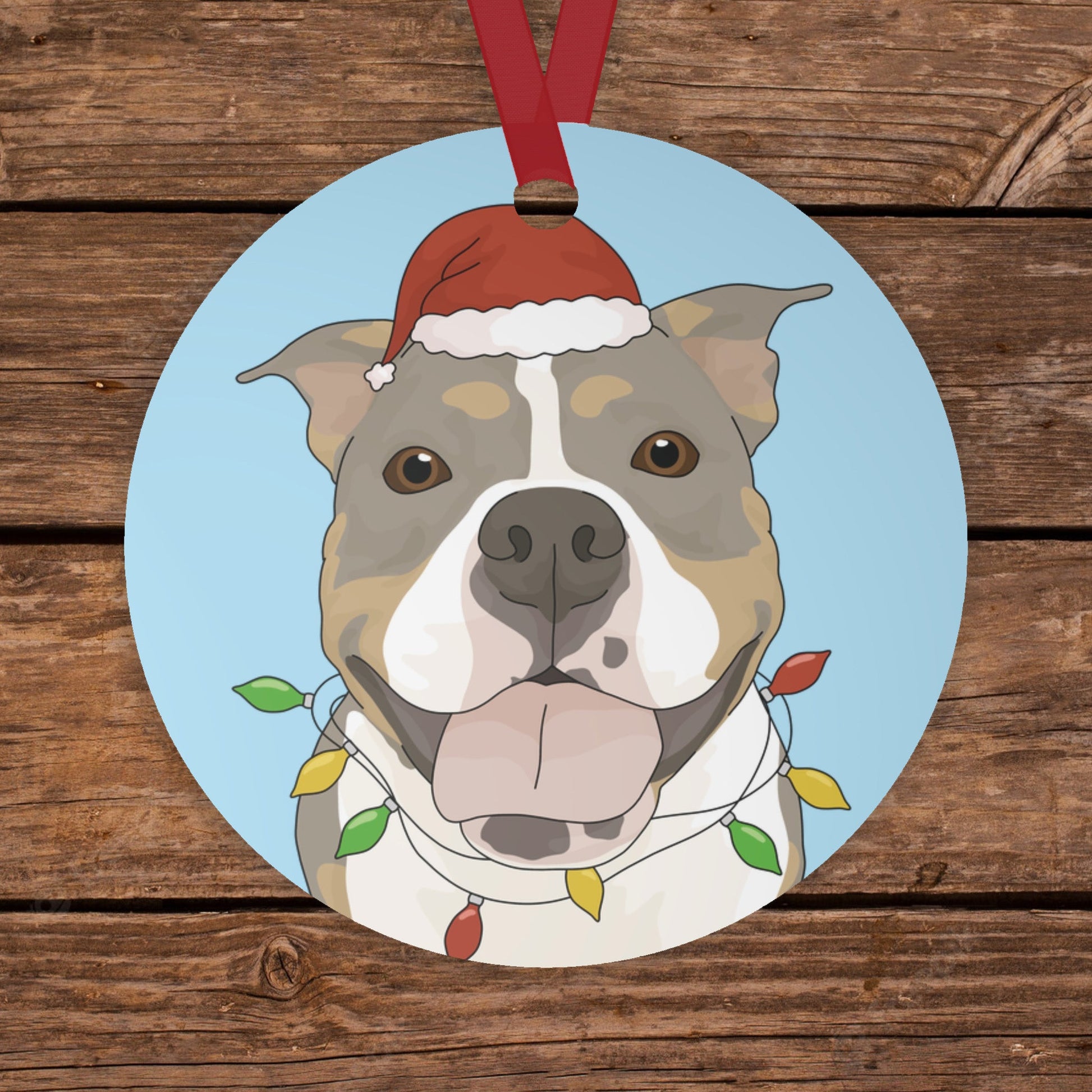 Perfectly Paired Pitties | FUNDRAISER | 2024 Holiday Ornament - Detezi Designs - 21224887531163914313